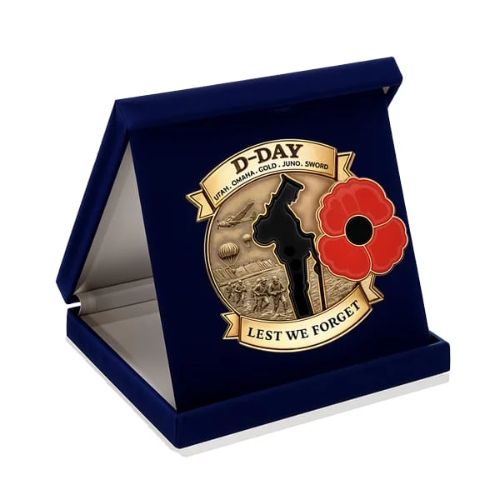 Limited Edition D-DAY 80th Anniversary Commemorative Badge