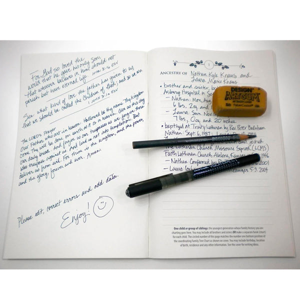 🎁 2024 Family Tree Notebook - Memories Of Ancestors