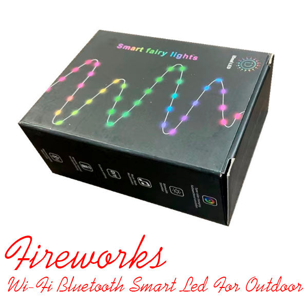 Fireworks Wi-Fi Bluetooth Smart Led For Outdoor