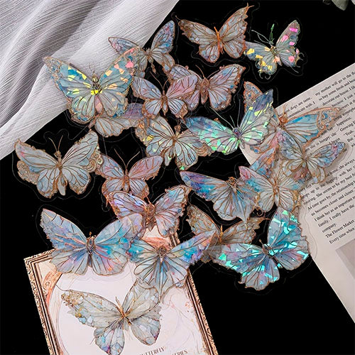 Waterproof Crystal Laser Butterfly