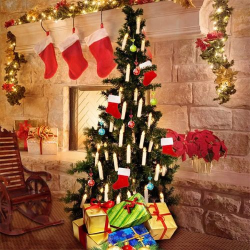 Flameless Christmas Candles - Duration 18 Hours