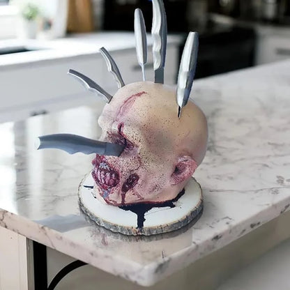 🔥Horror Skeleton Knife Stand