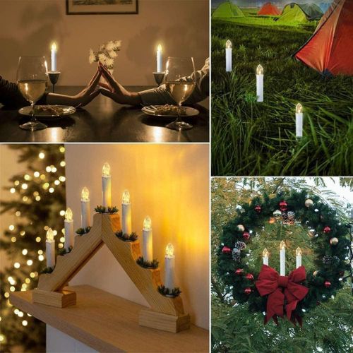 Flameless Christmas Candles - Duration 18 Hours