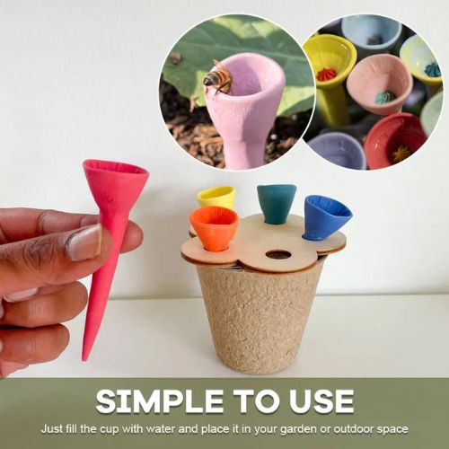 👍Last Day Promotion 60% OFF💥Bee Insect Drinking Cup 5-pack