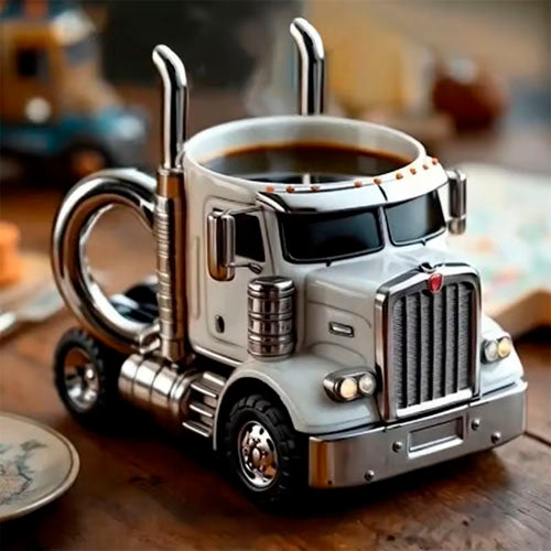 Semi-Truck Coffee Mugs