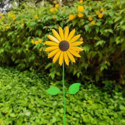 Sunflower Rotating Windmills