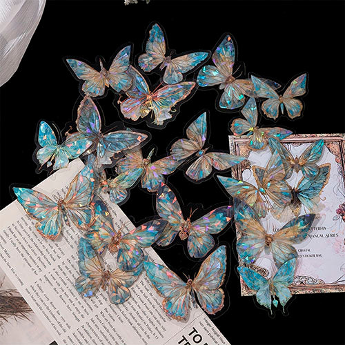 Waterproof Crystal Laser Butterfly