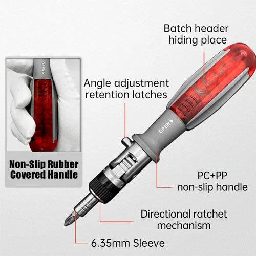 11-in-1 Ratchet Screwdriver Set 🔧