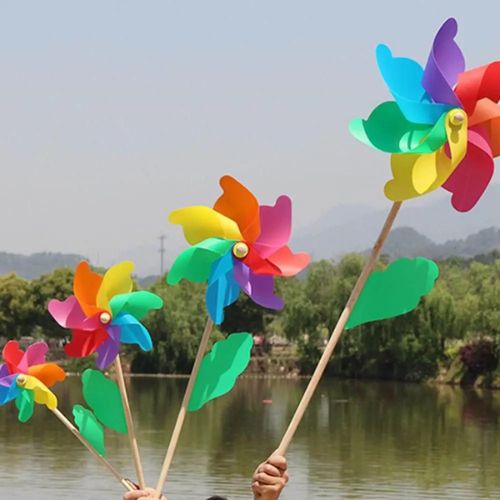 Colorful Windmills