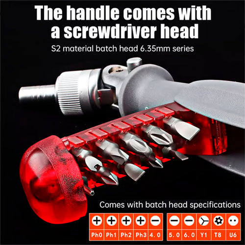 11-in-1 Ratchet Screwdriver Set 🔧