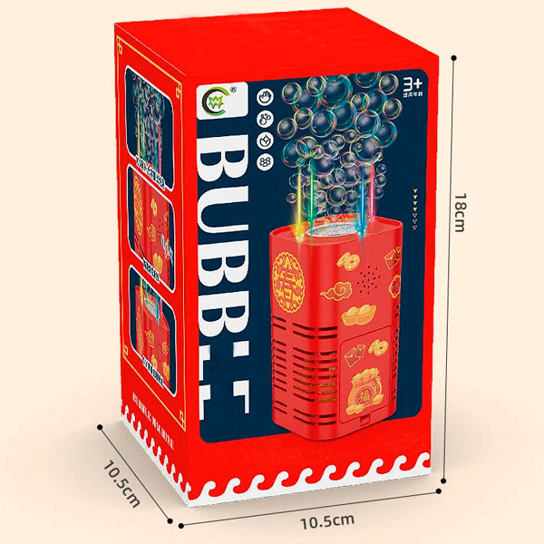 🎁Máquina de burbujas de fuegos artificiales reutilizables - (Duración de 12 horas)