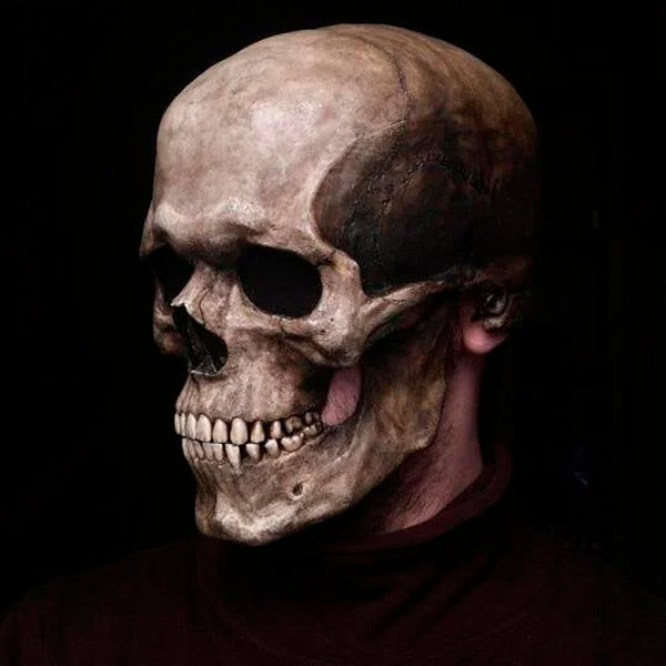 Full Head Skull Helmet with Movable Jaw💀