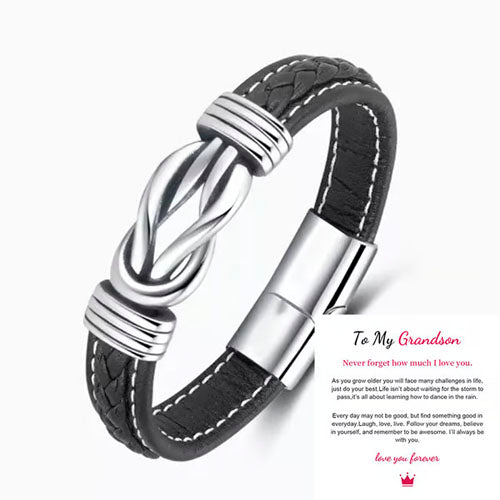 Son's Infinity Knot Bracelet Gift Set