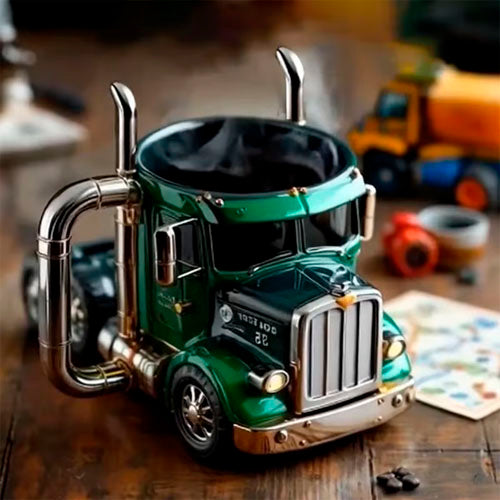 Semi-Truck Coffee Mugs