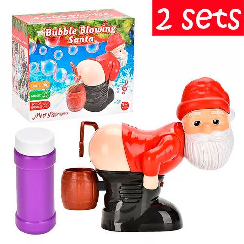 Christmas Gnomes Bubble Machine - Duration of 12 hours