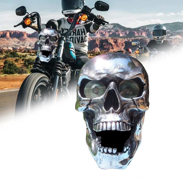 Skull Motorcycle Headlight