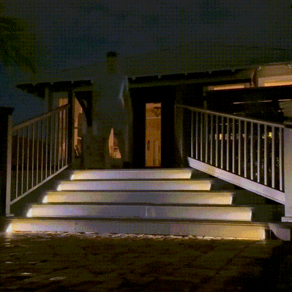 LED Solar Powered Stair Lights