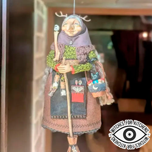 KITCHEN WITCH DOLLS  - made from scratch