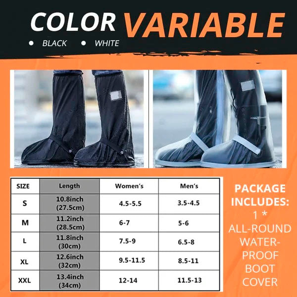 ❤️All-Round Long Waterproof Boot Cover - (Non-slip - Man and Woman)