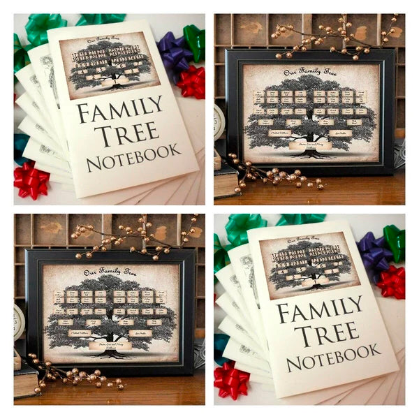 🎁 2024 Family Tree Notebook - Memories Of Ancestors