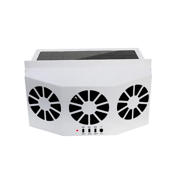 The New Solar Car Cooling Artifact 🧊[air circulation exhaust fan]🧊
