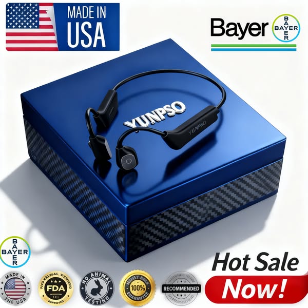 YUNPSO™ Bone Conduction Smart Hearing Aids Amplifier – Patented Transducer, Best Bone Conduction Aid