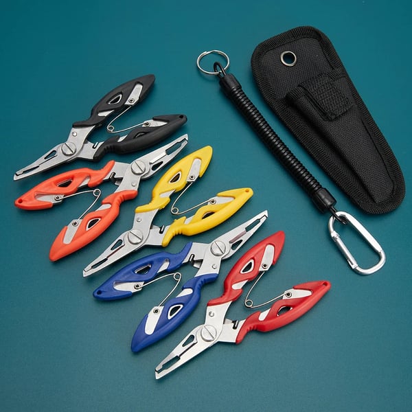 Multifunctional fishing pliers set（ Plier+Anti-drop cord+bag）