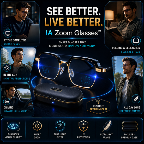 IA Zoom Glasses™ See Farther. Focus Smarter. Live Clearer