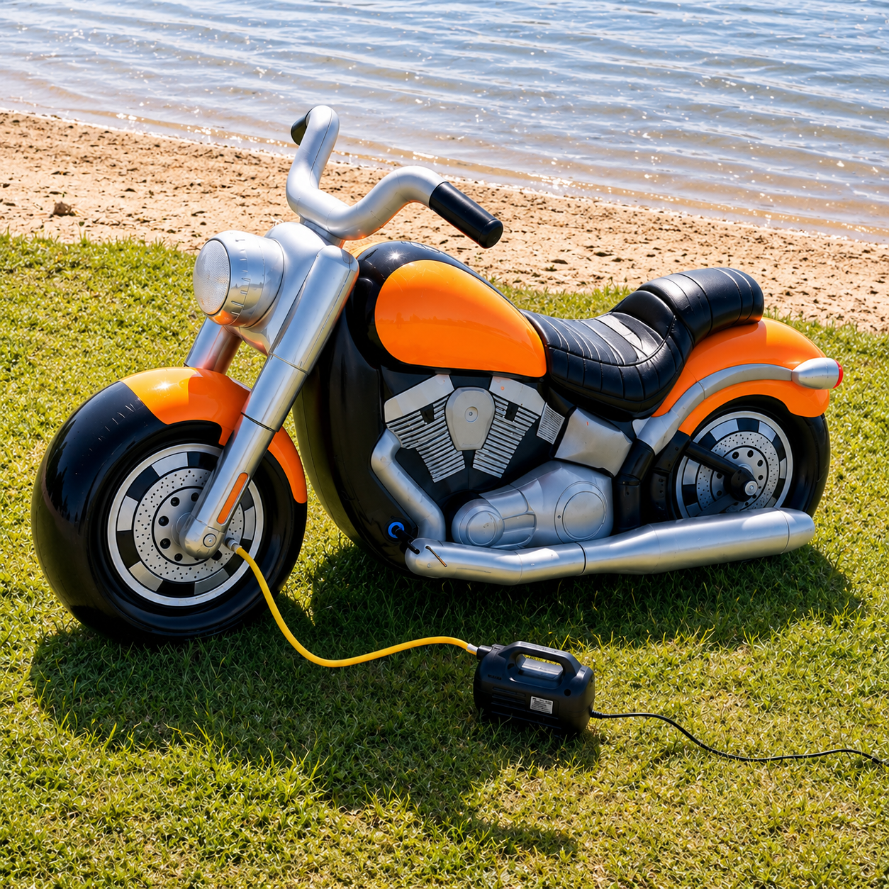 Inflatable Jet Ski for Pool - Lake