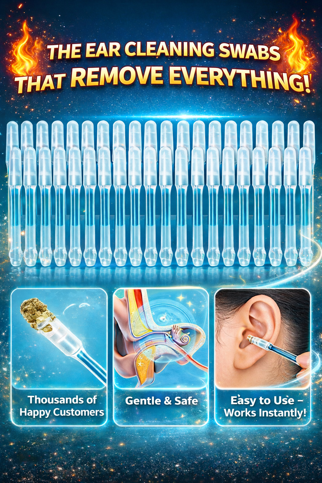 🔥Special Offer🔥 - Cleaning Sticks – Gentle, Visible Ear Care