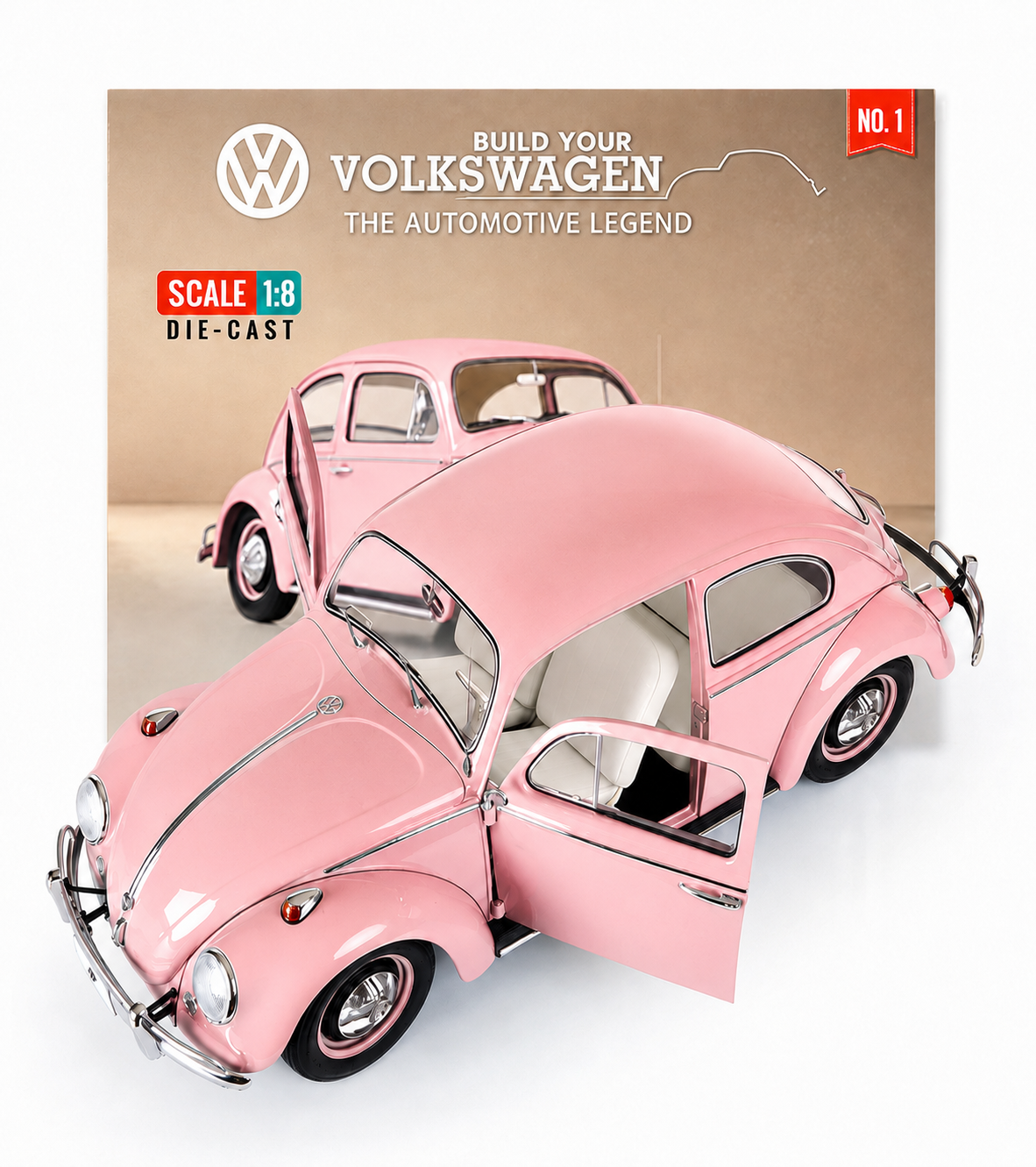 Discover The Volkswagen Beetle Classic Scale 1:8