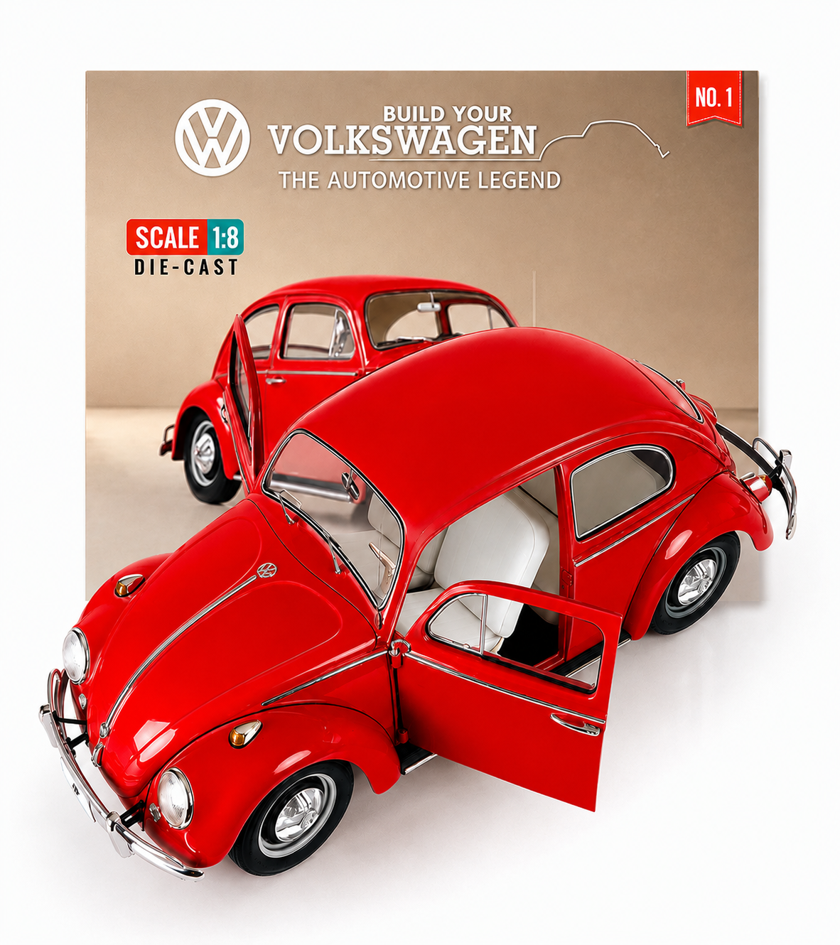 Discover The Volkswagen Beetle Classic Scale 1:8