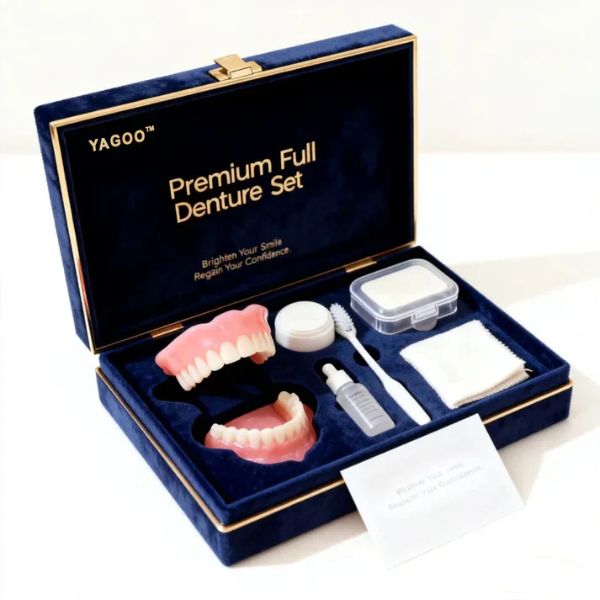 "🎁Ends Today: 70% OFF! ⏰Yagoo™ Medical Full Denture with Strong Suctiond🦷Obtain American Dental Association (ADA) Certification