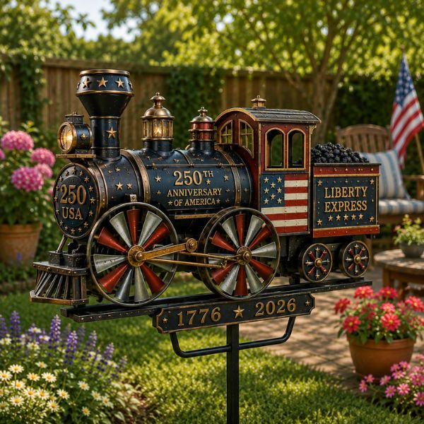 Last day promotion: 49% off 🚂 America 250 Liberty Express Windmill