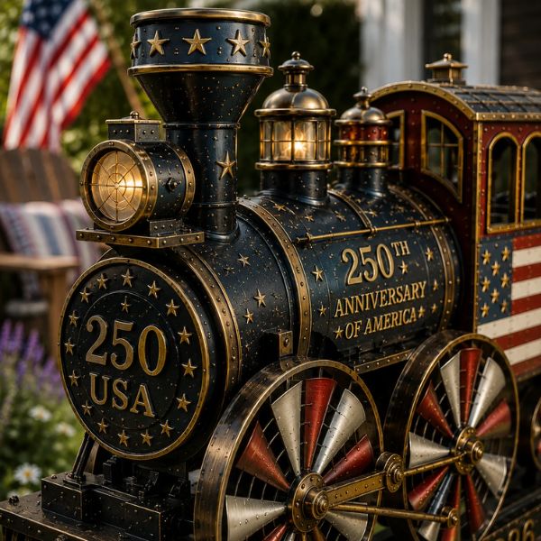 Last day promotion: 49% off 🚂 America 250 Liberty Express Windmill