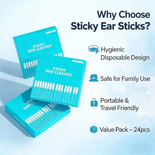 Cleaning Sticks – Gentle, Visible Ear Care