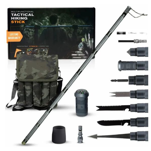 ⏰ Limited Time Offer – 50% Off! 🎉MULTI-FUNCTIONAL TACTICAL SURVIVAL STICK