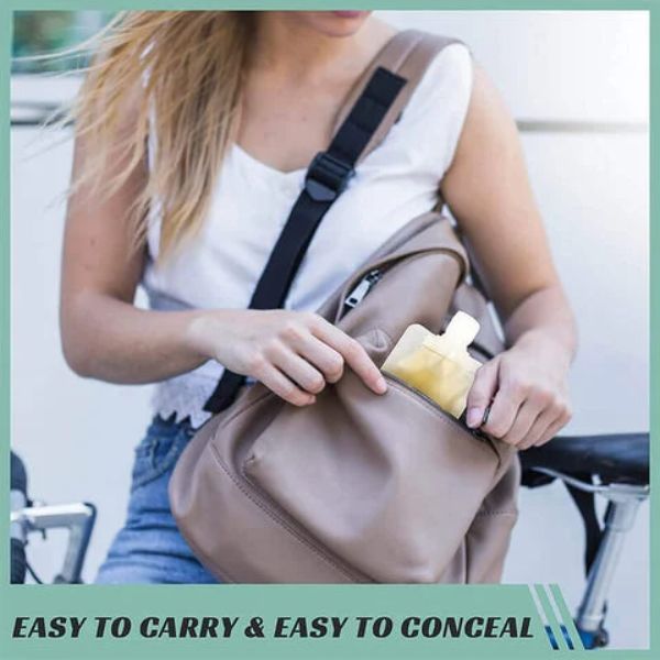 Reusable Eco-Friendly Bag For Storing Liquid Makeup