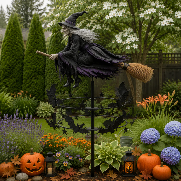 Limited time 70% OFF – 🧙‍♀️ The Enchanted Witch Garden Wind Spinner