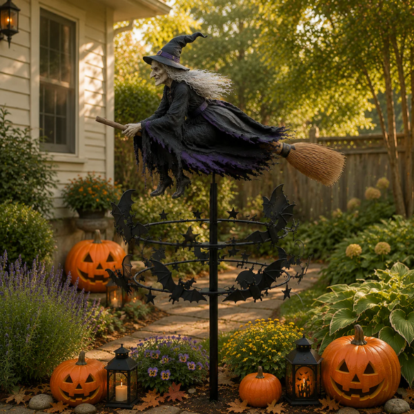Limited time 70% OFF – 🧙‍♀️ The Enchanted Witch Garden Wind Spinner