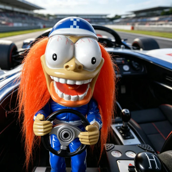 Vintage Gemmy Road Rage Racer Toy