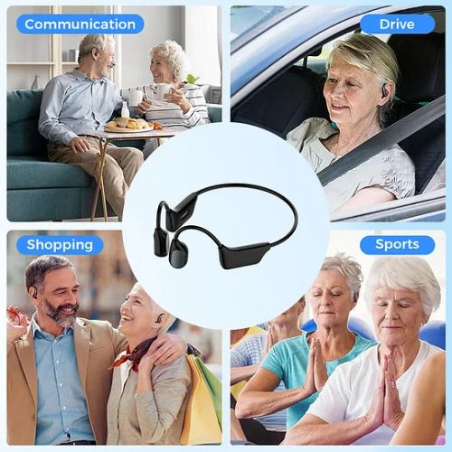 YUNPSO™ Bone Conduction Smart Hearing Aids Amplifier – Patented Transducer, Best Bone Conduction Aid