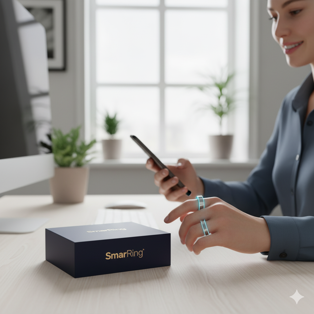 SmartRing™ With Display Screen