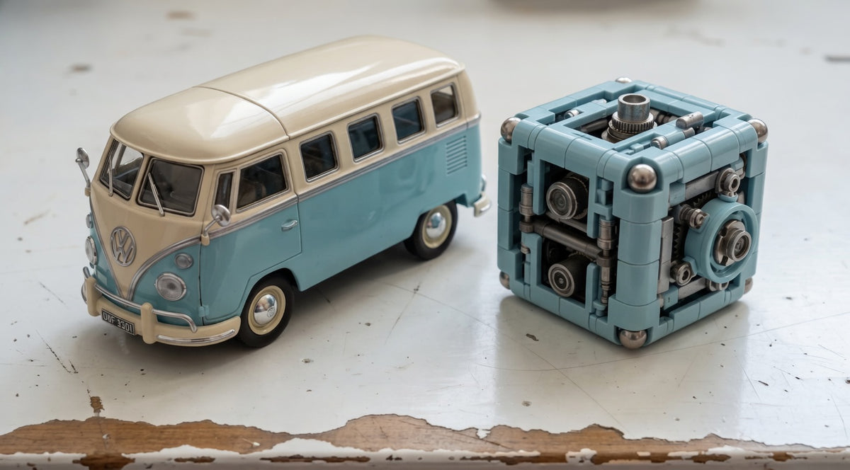 Volkswagen - Mustang GT - Transforming Robot Cube Set