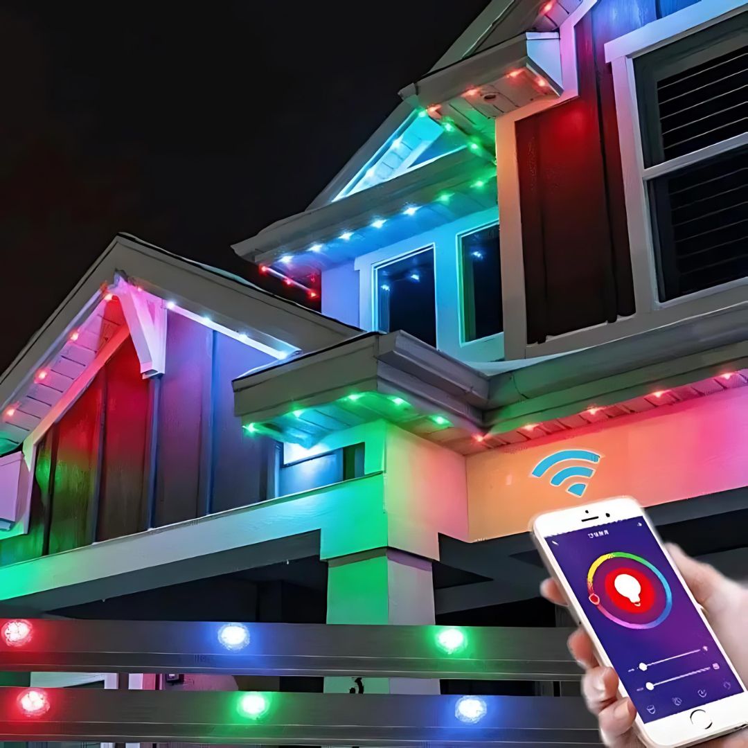 🎃Halloween Sale 50% OFF🔥Wi-Fi Bluetooth Smart Led for outdoor