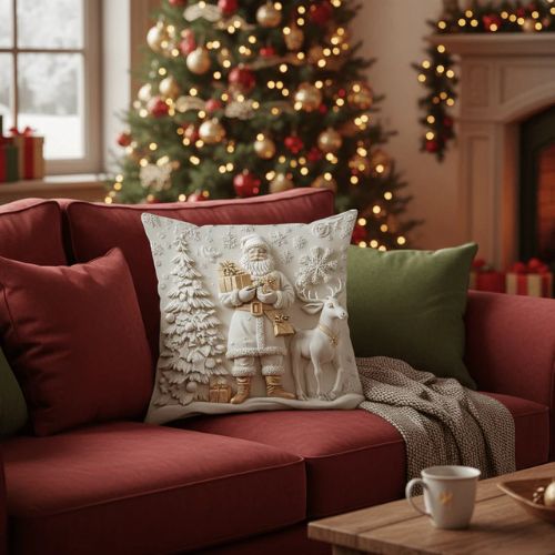 ⏰Last day⚡More than 50,000 sold! 💕Anti-allergic Christmas Themed Cushions🎁