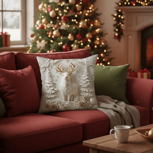 ⏰Last day⚡More than 50,000 sold! 💕Anti-allergic Christmas Themed Cushions🎁