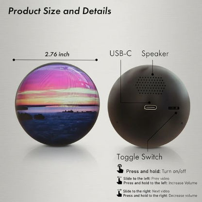 Memory™ Personalized Sphere A Magical Christmas