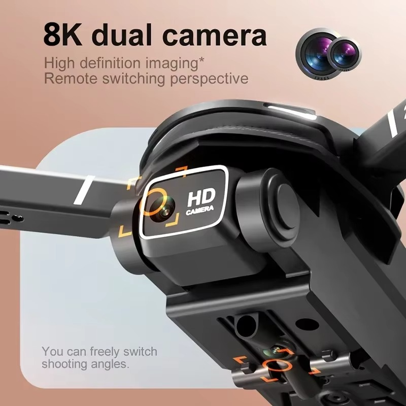 High-tech mini drone - 8K ultra HD camera