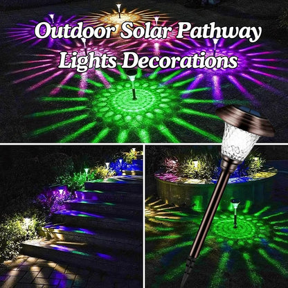 Outdoor Solar Pathway Lights Decorations